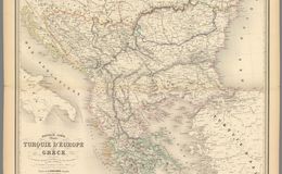 E98 - Pl. 11. Nouvelle Carte Illustree de la de la Turquie d'Europe et de la Grece