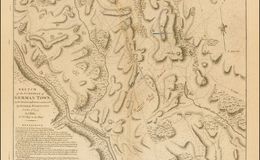 E195 - Sketch of the Surprise of German Town - Faden - 1784