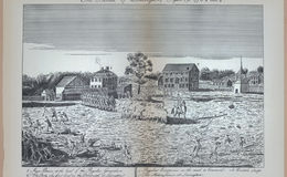 E262 - Antique Views of Ye Towne of Boston - 1882 - i3723 - 3724