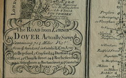 E126 David Webb - Herman Moll 3j - London to Dover detail