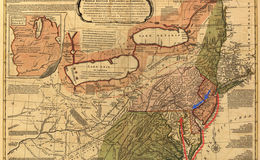 <p>E195 - A general map of the middle British colonies in America - 1771</p>
