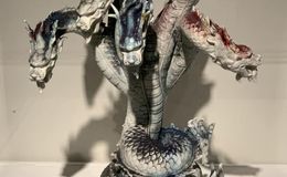 <p>E264 - Study for Seven-Headed Dragon, Cai Guo-Qiang, 2016</p>