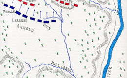 <p>E195 -  Battle of Saratoga British Battles - October 7, 1777</p>