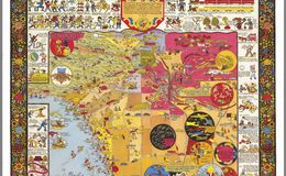 Jo Mora's Carte of Los Angeles - 1942