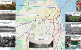 E50 - San Francisco Ballparks Map