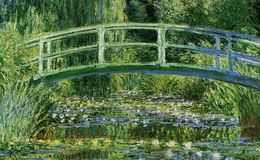 E264 - The Japanese Bridge, Claude Monet, 1897-1899 - from Ron Gibbs