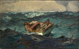 E264 - The Gulf Stream, Winslow Homer, 1899 - from Dave Sherry