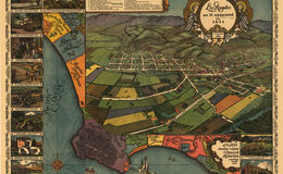 E65 - Los Angeles as it appeared in 1871