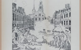 E262 - Antique Views of Ye Towne of Boston - 1882 - i3709 - 3710