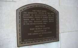 E40 - Plaque at the Site of Murray Mansion
