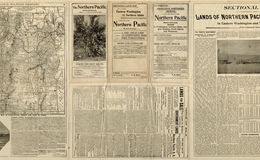 E205 - Northern Pacific Railroad backside - 1898 - M5852