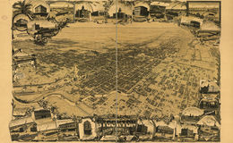 E65 - The City of Stockton San Joaquin County California - 1895