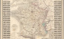 E98 - Pl. 3. Nouvelle carte illustree de la France