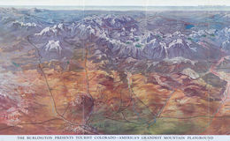 The Burlington Presents Tourist Colorado 1922 Front