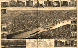 E66 - St Paul Minnesota State Capital and County Seat of Ramsey Co - 1883 