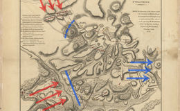 <p>E195 - Battle of Brandywine in which the rebels were defeated, 1777 - Battle Map</p>