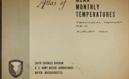 Atlas of Mean Monthly Temperatures - 1964