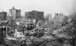 E50 - SF 1906 Earthquake at Grant and Post Avenues